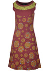 Sleeveless Dress With Embroidery.
