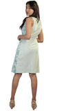 Ladies Sleeveless Dress With Chakra Print. (No Refund/ No Exchange)