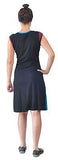 Patch & Embroidery Designed Sleeveless Dress. - TATTOPANI