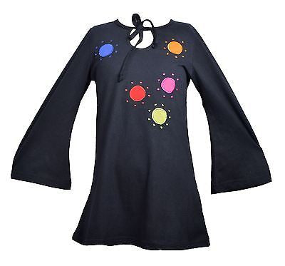 Colorful Circle Embroidery Girls Dress - craze-trade-limited
