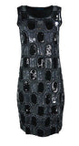 Ladies Black Sleeveless Mini Chinlon Dress. - Tattopani Fashion ( Craze Trade Limited)