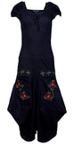 Embroidery Short Sleeve Dress
