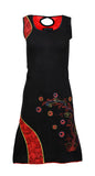 sleeveless-dress-with-embroidery-workno-refund-no-exchange