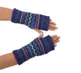 Women's Woolen Hand Warmer Fleece Lined Aztec Pattern Winter Hand warmers - craze-trade-limited