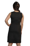 Short Sleeved Dress With Side Pocket Design. - craze-trade-limited