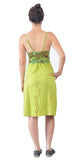 Colorful Flower Embroidery Slip Dress (NO REFUND/ NO EXCHANGE) - craze-trade-limited
