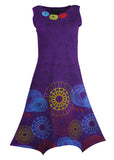 ladies-sleeveless-pixie-style-dress-with-colorful-prints