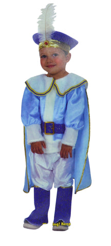 Boy Prince Charming Dressing Up Costume (7 to 10 years)(PRIN-02) - craze-trade-limited
