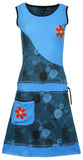 Ladies Dress With Flower Patches & Embroidery. - Tattopani Fashion ( Craze Trade Limited)