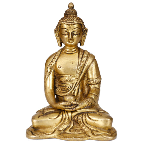 Lord Buddha Sitting Meditating Sculpture Statue -(BUDDHA-STATUE-1) 
