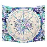 Polyester Hippie Tapestry Beach Shawl Throw Roundie Mandala Wall Hanging Towel 150cm*150cm - craze-trade-limited